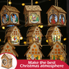 WWS Christmas Decorations Luminous Cabins