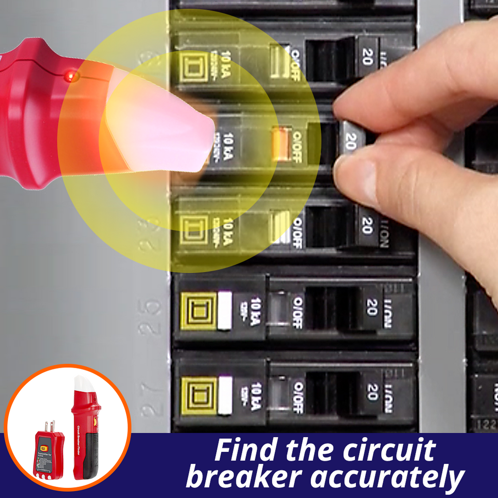 Trizone™️ Digital Circuit Breaker Finder