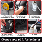 HW™️ Vehicle Oil Extraction Pump