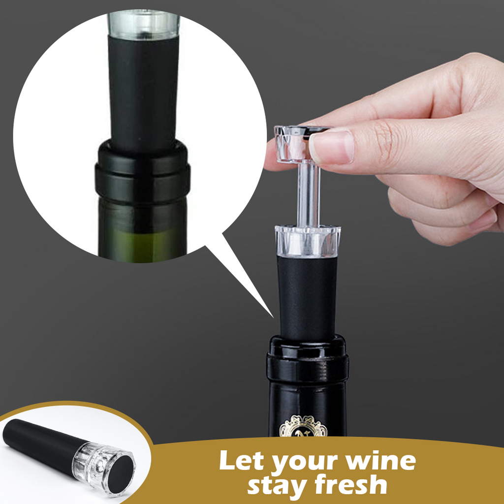 Zesty Wine Bottle Vacuum Stopper