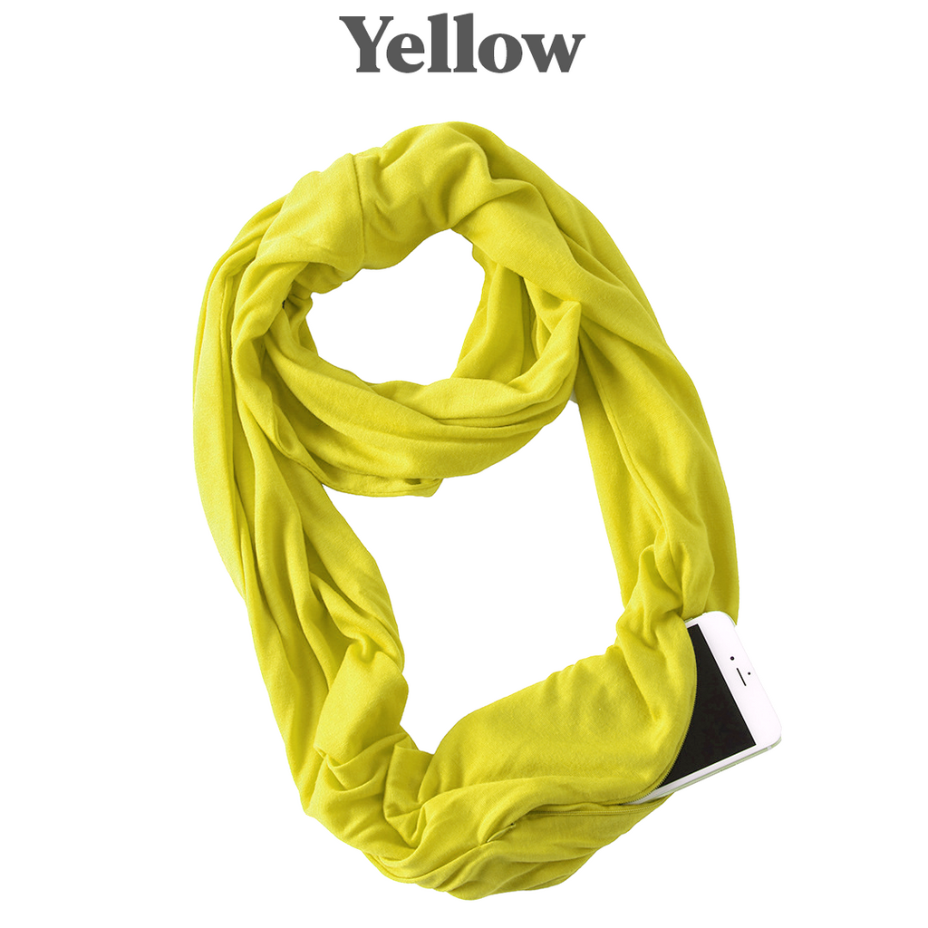 PoshSecret Travel Infinity Scarf With Secret Pockets