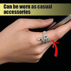 AKAI Adjustable Knitting Crochet Loop Ring