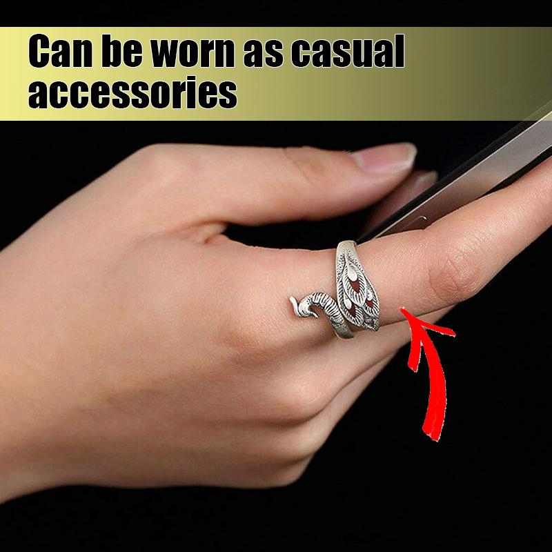 AKAI Adjustable Knitting Crochet Loop Ring