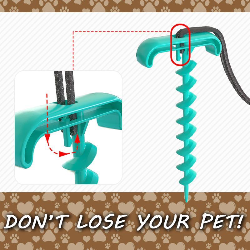 Portable Outdoor Dog Peg Toy