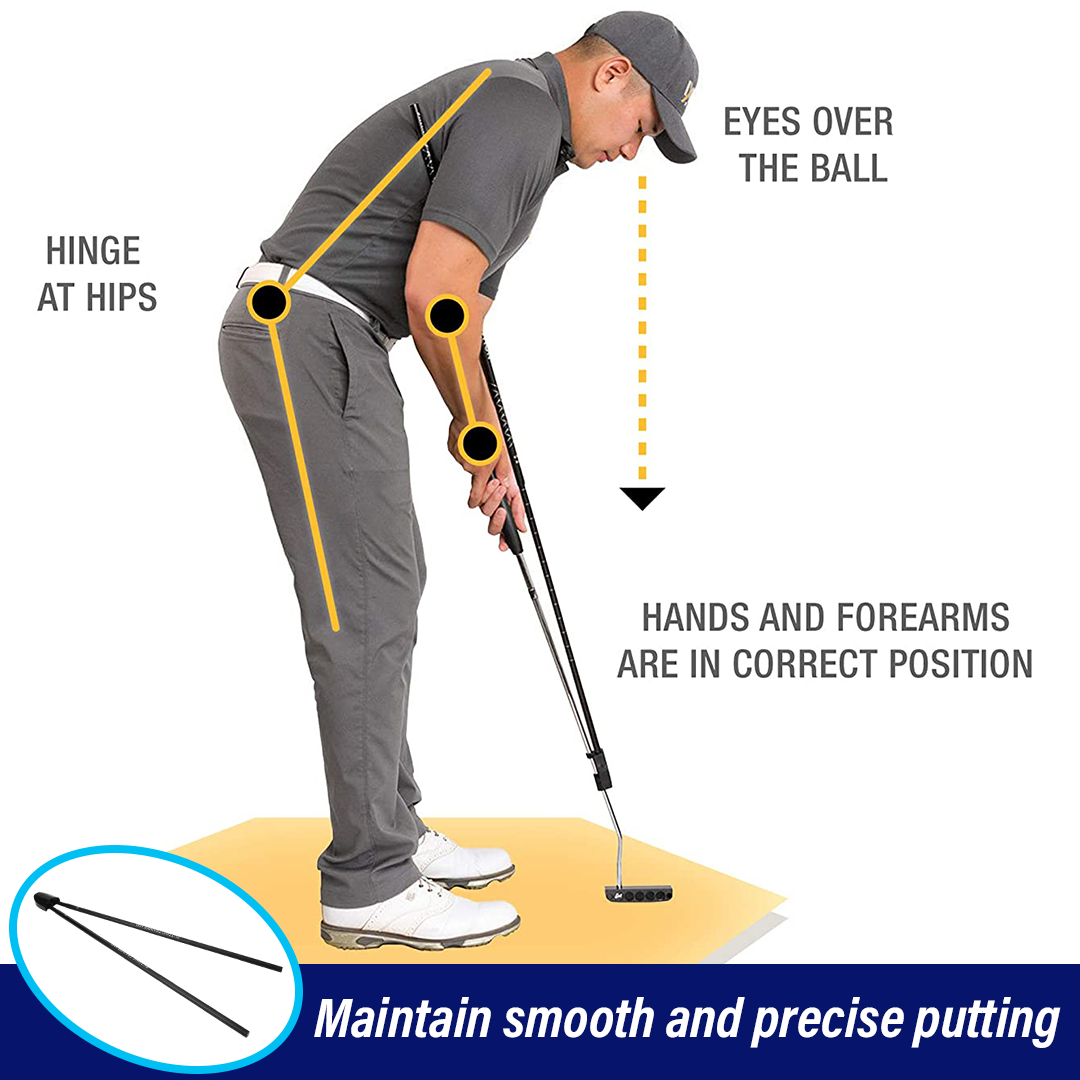 AcuStrike™️ Golf Putting Training Rod