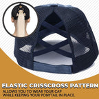 Criss Cross Ponytail Baseball Cap
