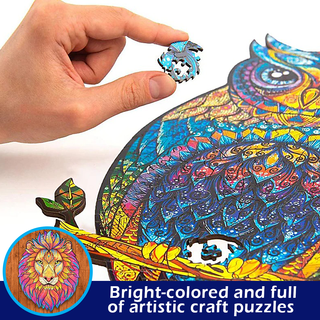 TRINKETS Creative Wooden Jigsaw Puzzles