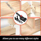 DUBU Adjustable Woodworking Drill Hole Jig