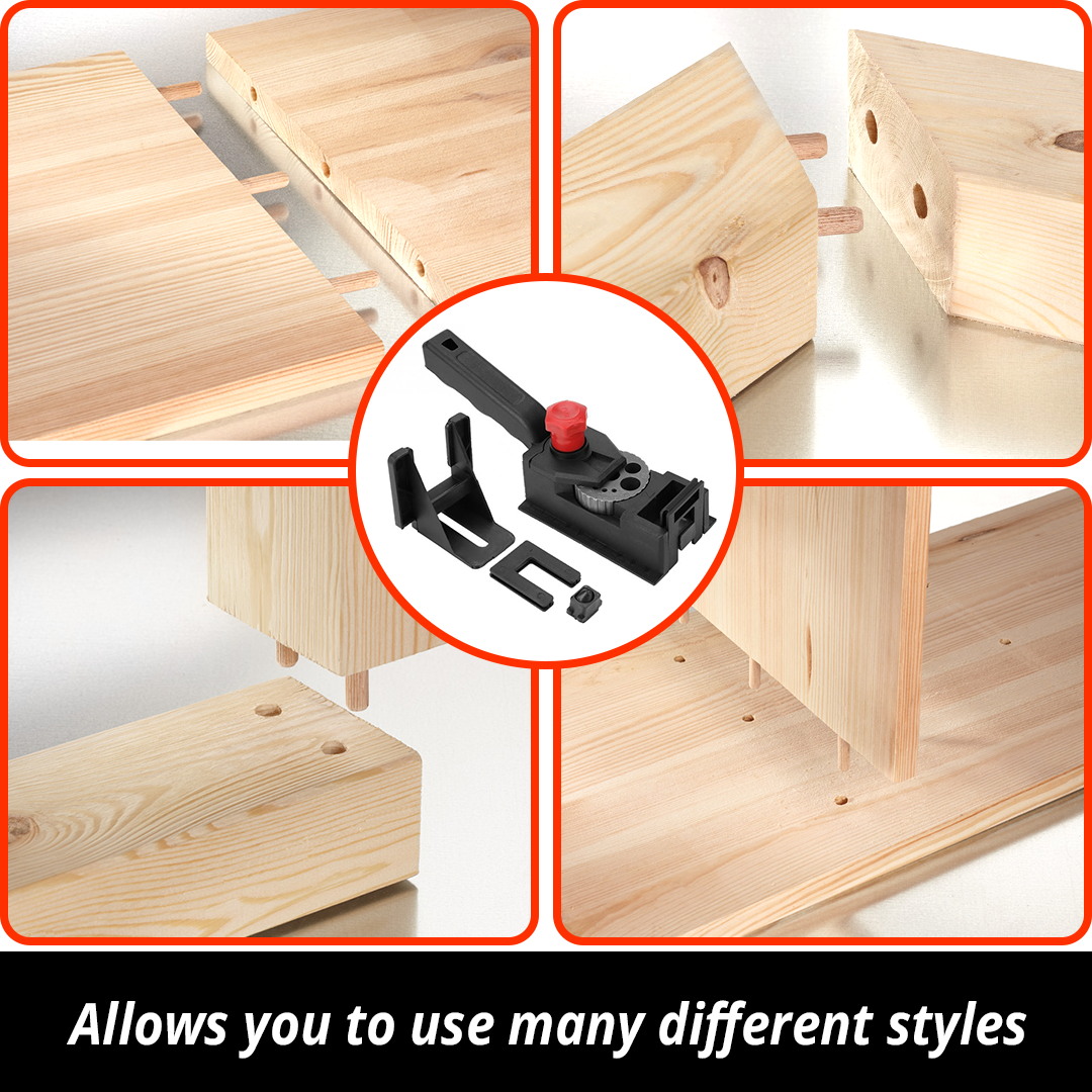 DUBU Adjustable Woodworking Drill Hole Jig