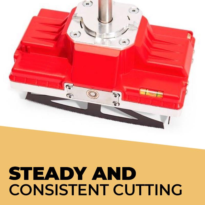 Square Hole Cutter Drill Attachment