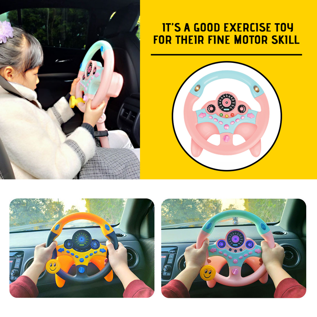 Kid’s Driving Simulation Steering Wheel