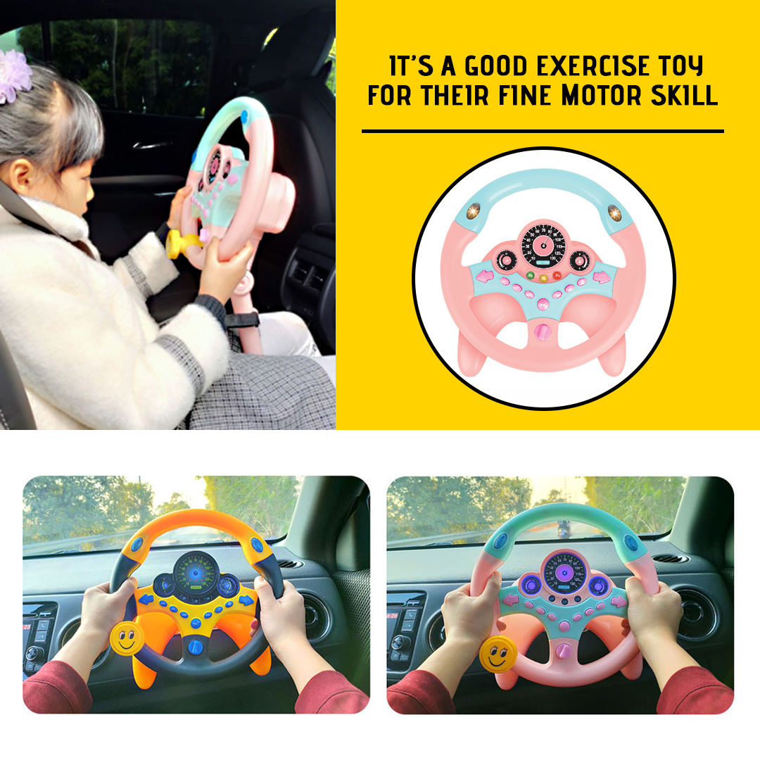 Kid’s Driving Simulation Steering Wheel