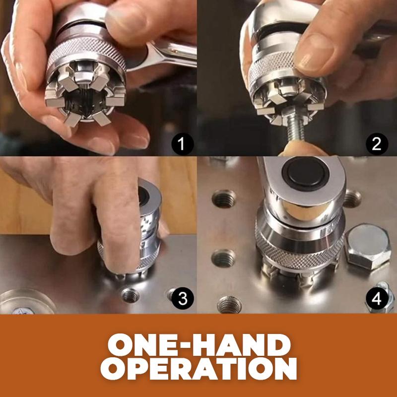 Adjustable Universal Wrench Socket