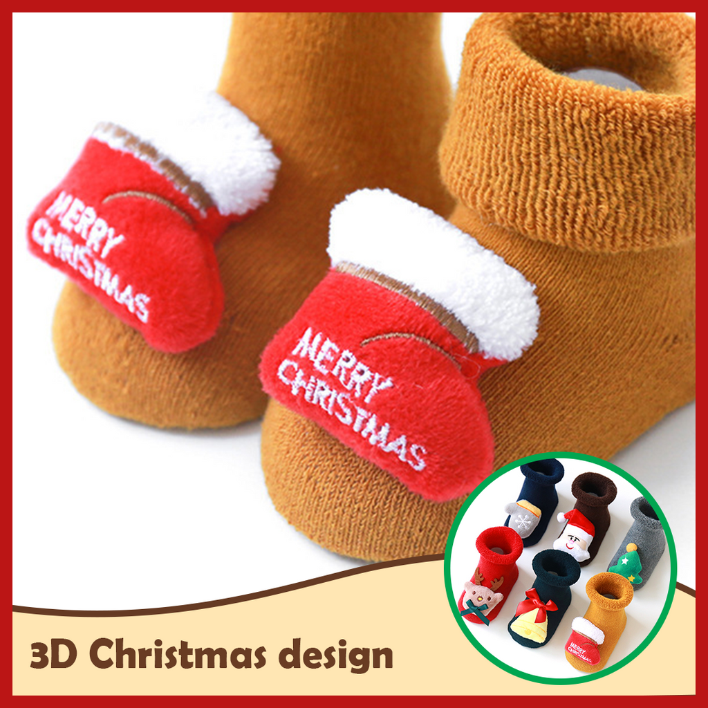 Chic Kid Baby Christmas Anti-Slip Socks