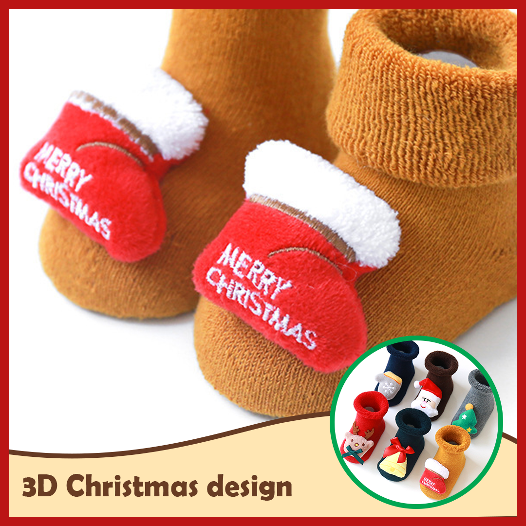 Chic Kid Baby Christmas Anti-Slip Socks