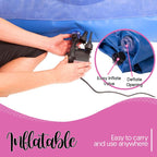 Mommies Inflatable Bump Cushion Bed