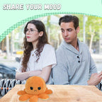 Kiddies Reversible Flip Octopus Stuffed Plushie