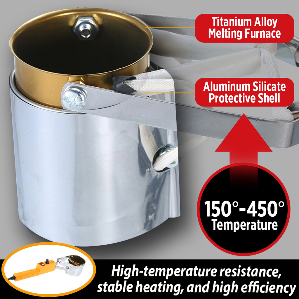Clem+ Electronic Portable Solder Pot
