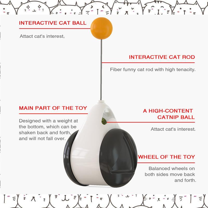 Swinging Balance Cat Toy