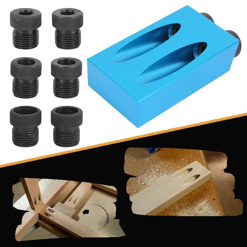 Angle Drill Pocket Hole Jig Kit