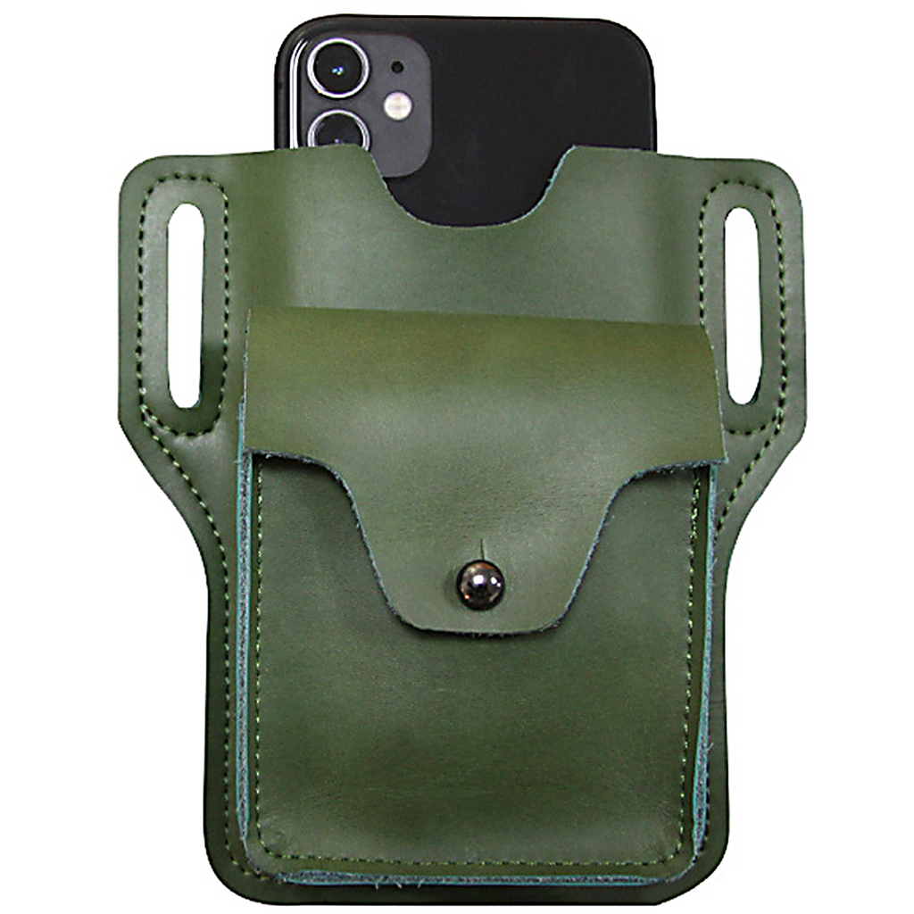 PrimeLeather Phone Storage Belt Bag