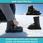 GiSnow Mini Shoes Snow Skate Gliders