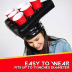 TGparty Inflatable Beer Pong Hat