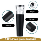 Zesty Wine Bottle Vacuum Stopper