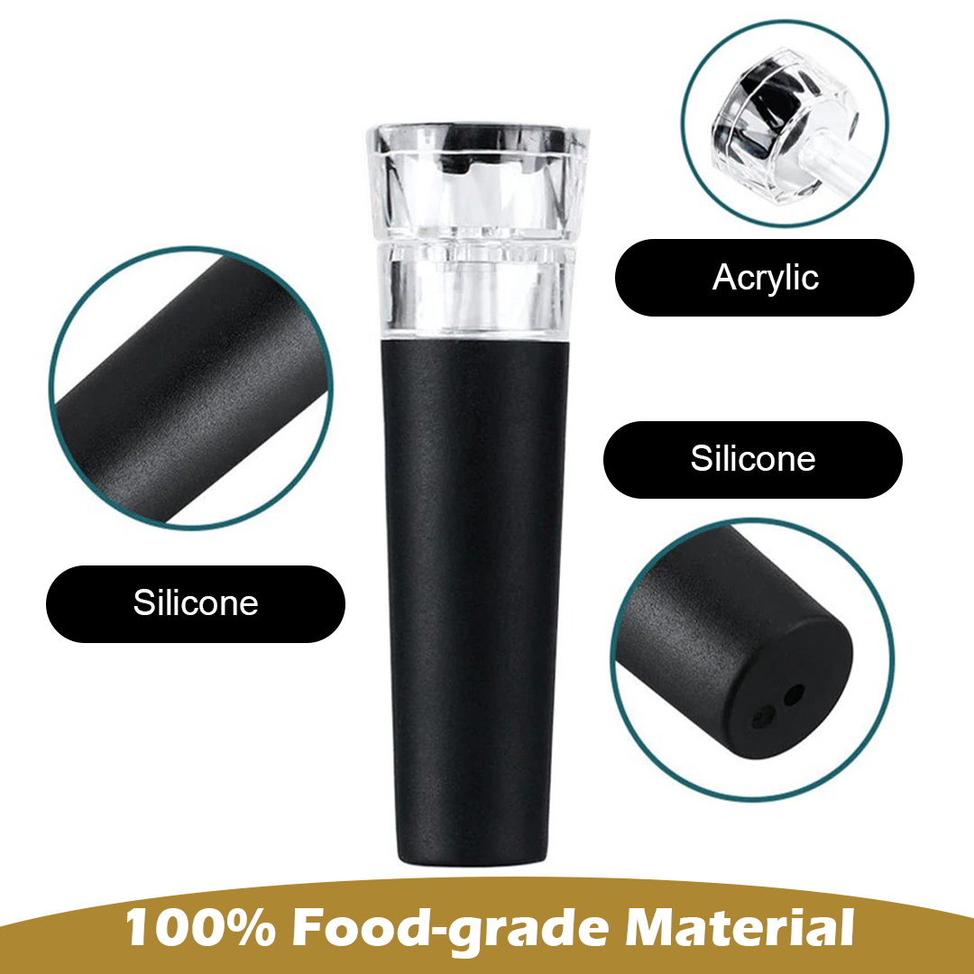 Zesty Wine Bottle Vacuum Stopper