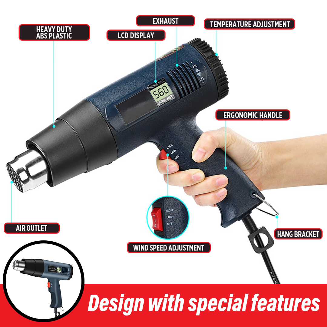 BA Digital Hot Air Blower