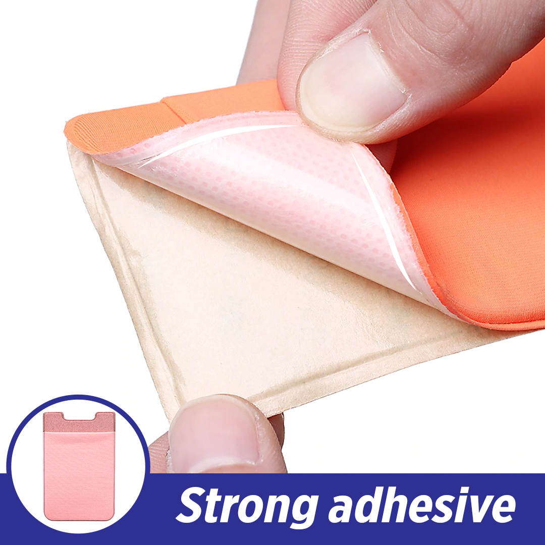 PhoneETX Adhesive Cell Phone Back Wallet