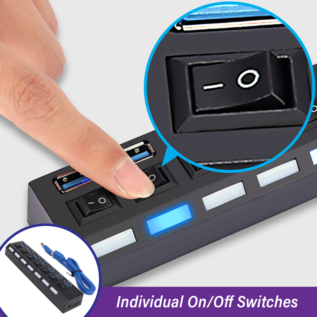 GadgeTECH Multi USB 3.0 Hub