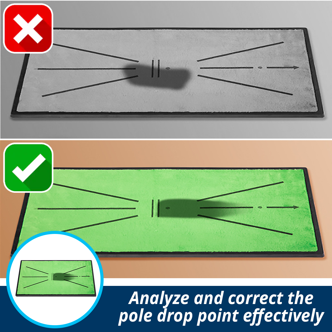 OnTheGreen™️ Golf Training Mat Swing Detection