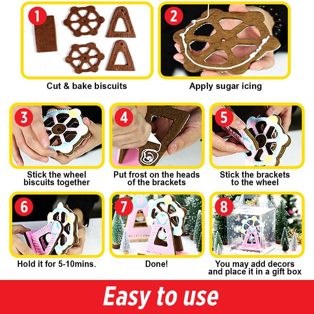 ANN™️ Ferris Wheel Cookie Cutter Set