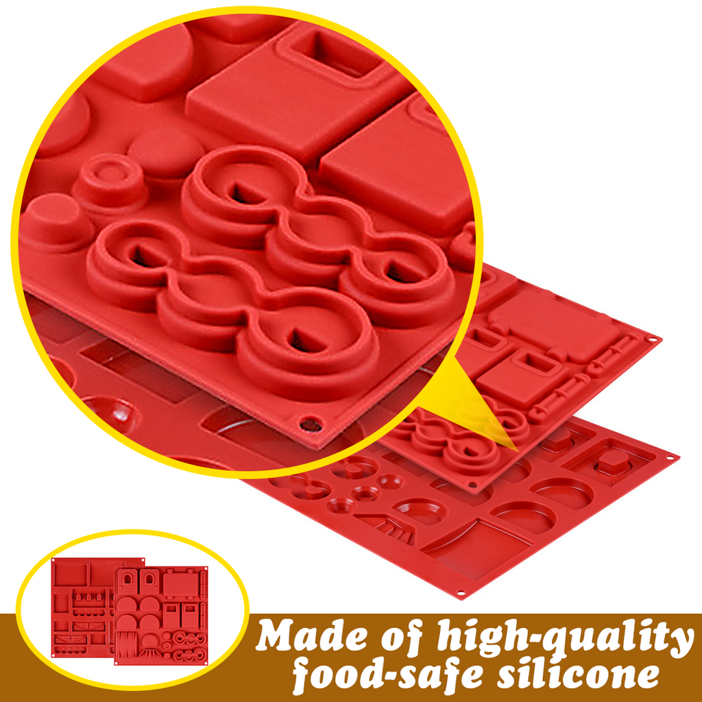 BakeEight™️ Gingerbread Train Cookie Molder