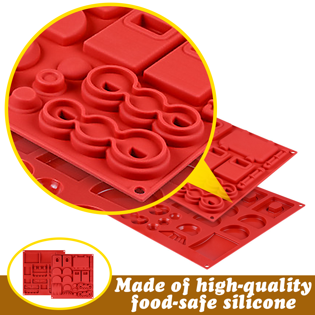 BakeEight™️ Gingerbread Train Cookie Molder