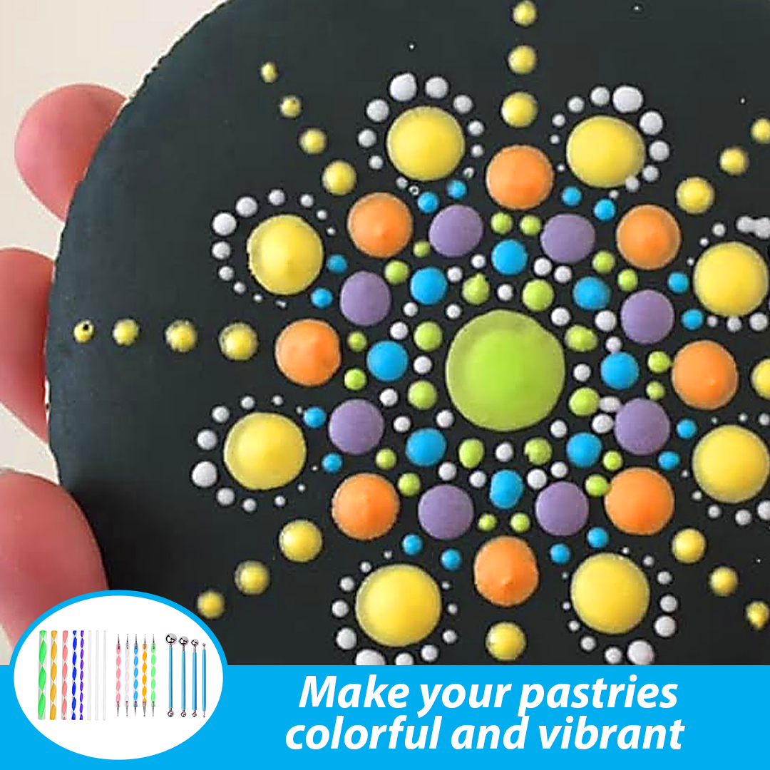 JustBaked Mandala Dotting Pastry Tool