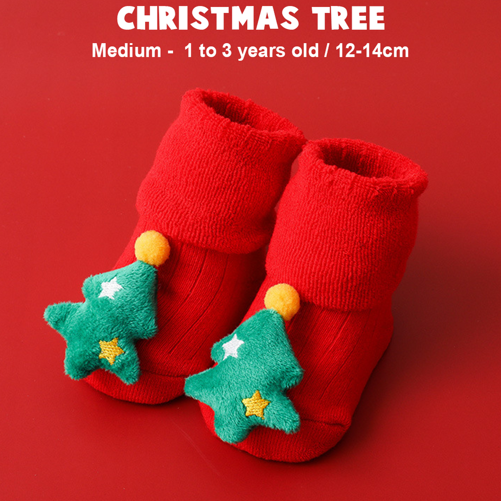 Chic Kid Baby Christmas Anti-Slip Socks