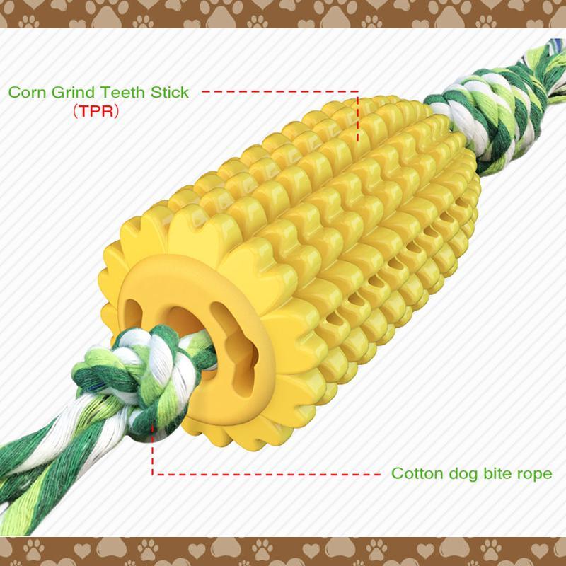 Corn Dog Toothbrush and Chew Toy