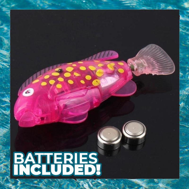 Interactive Cat Toy Swimming Fish Robot (2 PCS)