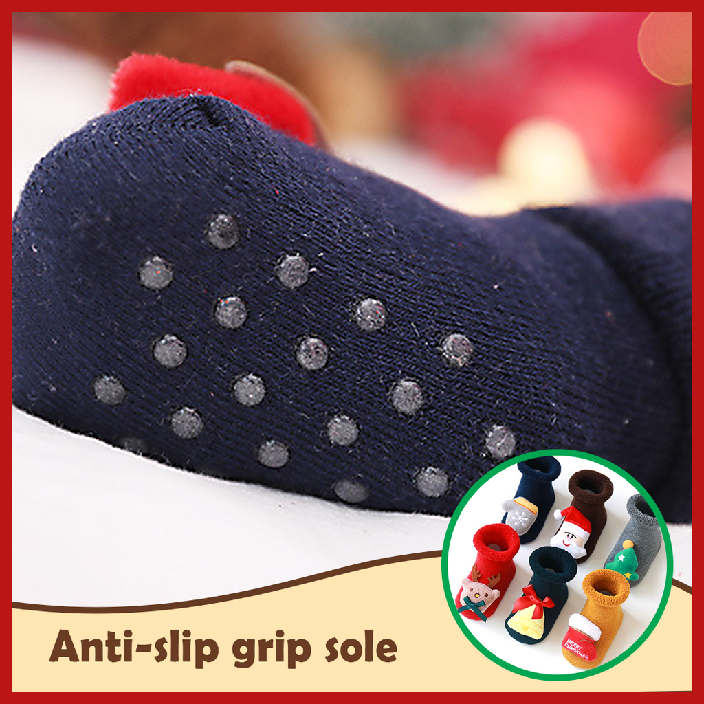 Chic Kid Baby Christmas Anti-Slip Socks