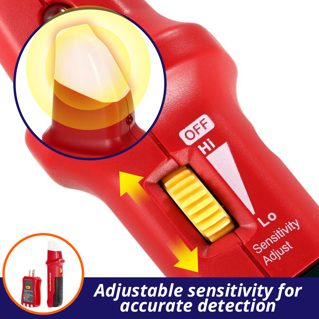 Trizone™️ Digital Circuit Breaker Finder