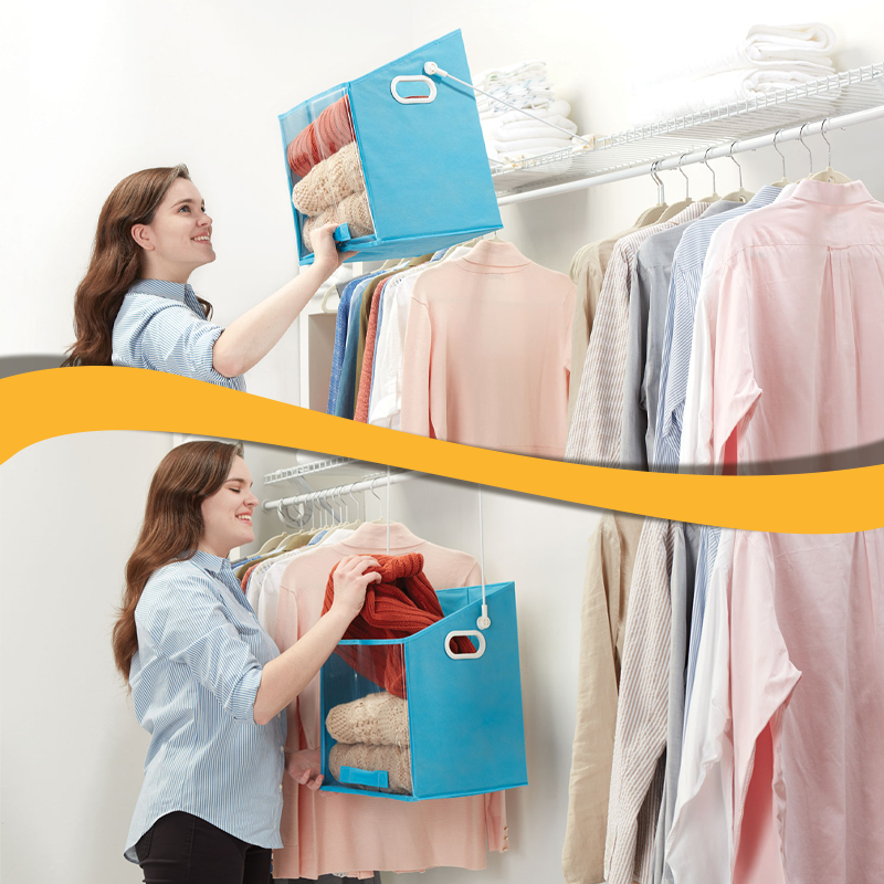 Easy Lift Closet Caddy Box