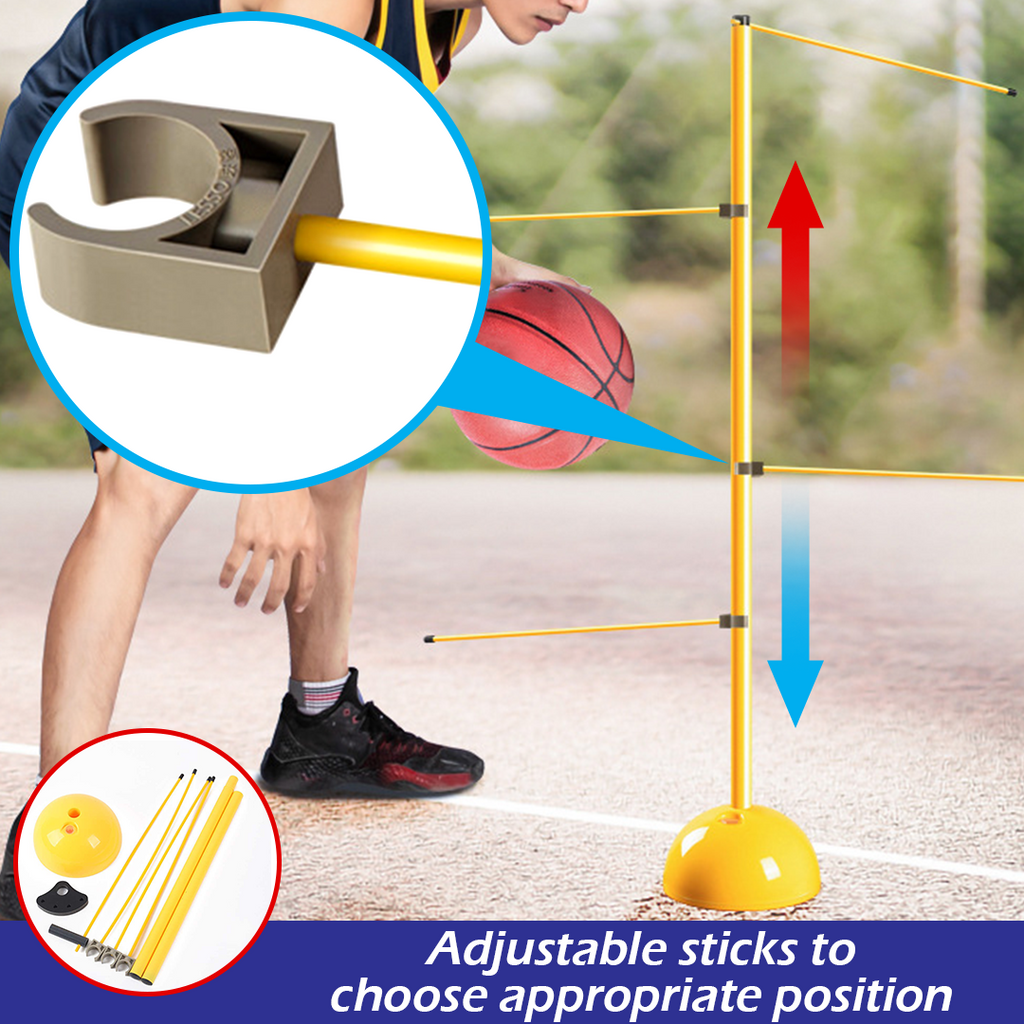 TrainLite Basketball Dribbling Coaching Stick