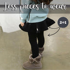 Morgana Leggings Ruffled Tutu Skirt