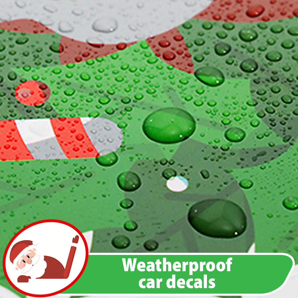 MYXH Christmas Car Wiper Sticker