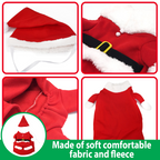PoshPaws Pet Santa Claus Costume