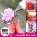 Cake Smart 24-PCs Cake Decorating Nozzle Set