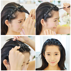 Double Bangs Hairstyle Hairpin