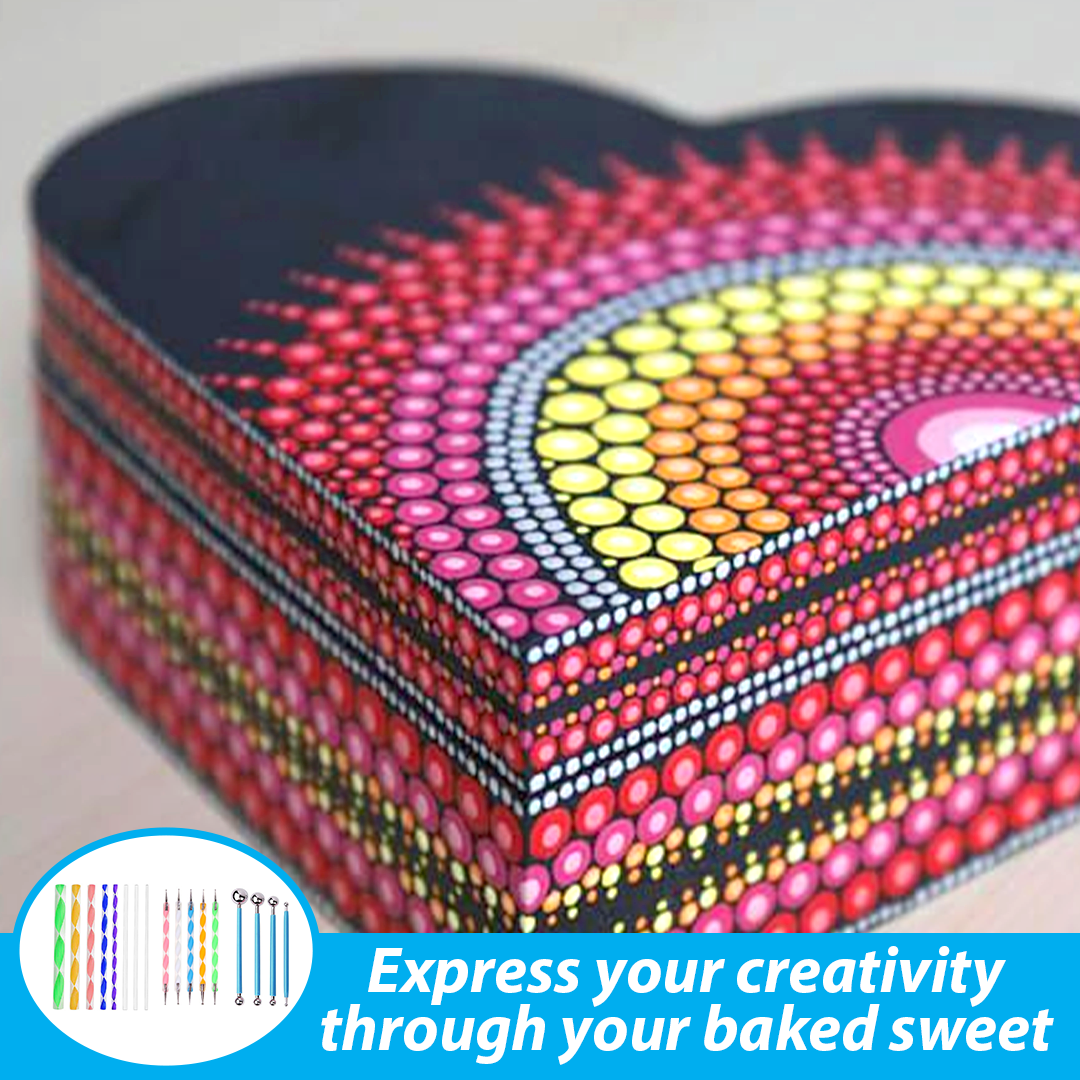 JustBaked Mandala Dotting Pastry Tool